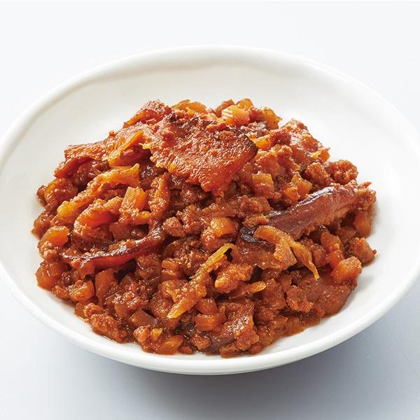 防災グッズ 非常食 5年保存 特定原材料7品目不使用 防災用品 備蓄 保存食 長期保存 玄米がゆ用おかず イシイの非常食 甘辛豚肉 50g ×50食セット 小麦 えび かに