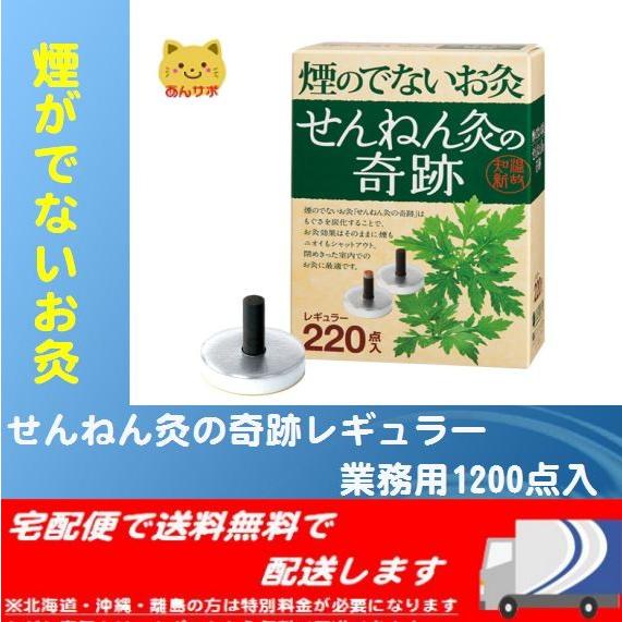 せんねん灸の奇跡 レギュラー 1200点入 業務用 : あんしん健康 せんねん灸の奇跡 レギュラー 1200点入 業務用 : あんしん健康