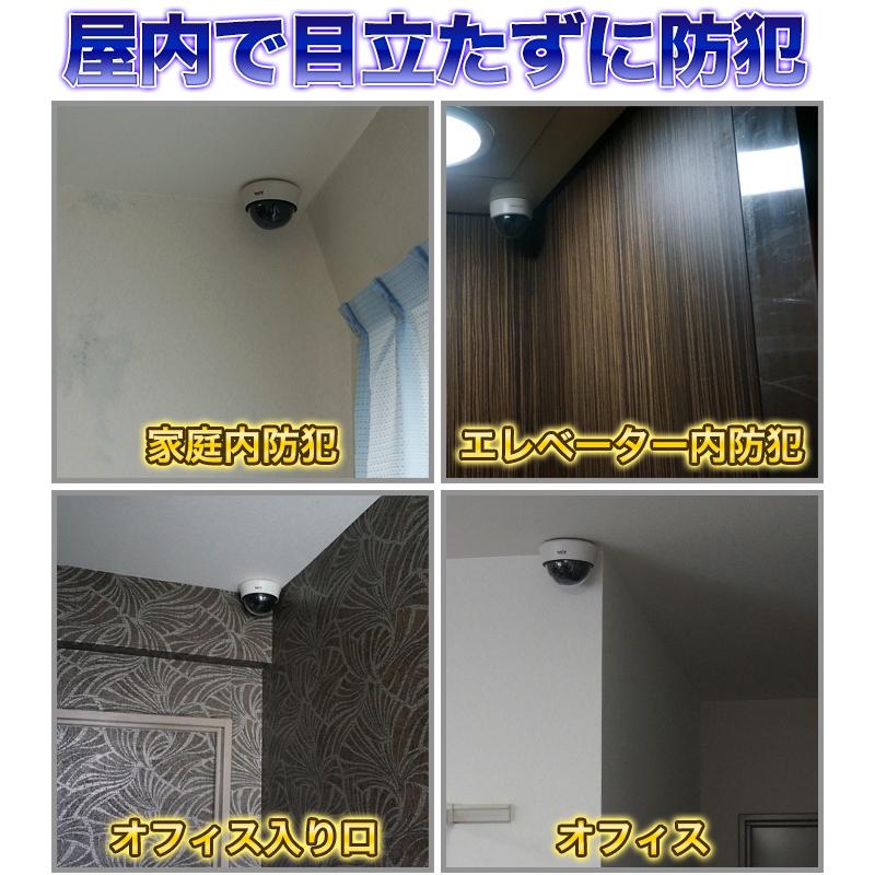 防犯カメラ 集音 マイク搭載 200万画素 室内 屋内ドーム型 防犯