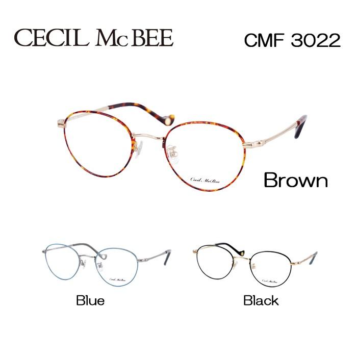 セシルマクビー めがね 眼鏡 Cecil Mcbee Cmf 3022 レディース ボストン メガネフレーム 度付き 度なし 伊達メガネ サイズ 49 Cm 17f 001 メガネ サングラスのグラスリーベ 通販 Yahoo ショッピング