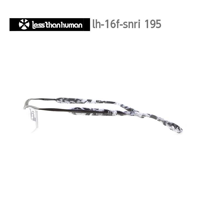 メガネ 度付き メンズ レスザンヒューマン SNRI ブロウ サイズ：54 Less Than human メガネフレーム メガネ レスザンヒューマン human