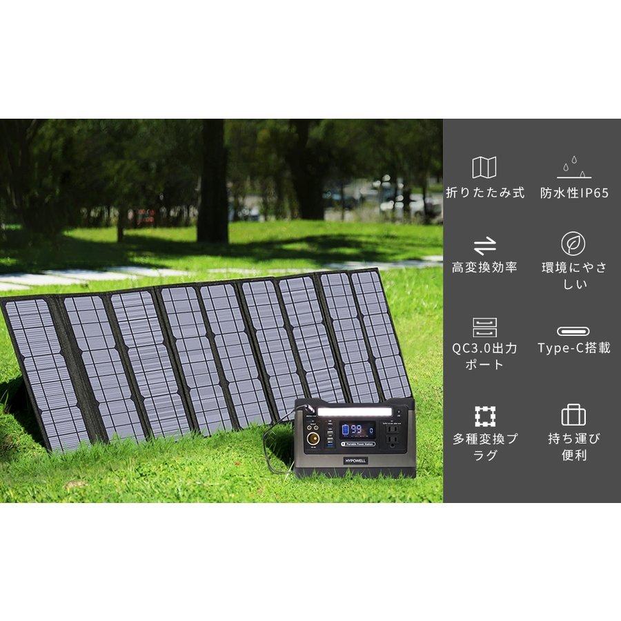 Hypowell ソーラーパネル ソーラーチャージャー 太陽光パネル 120W