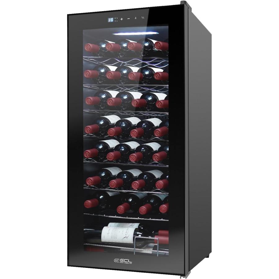 ECL ワインセラー コンプレッサー式 大容量 大型 32本収納 80L ECL ワインセラー コンプレッサー式 大容量 大型 32本収納 80L