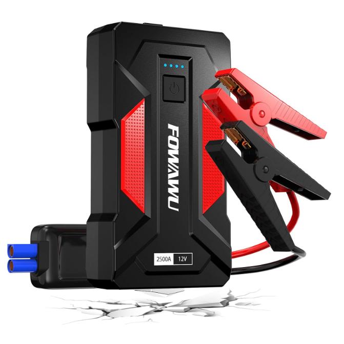 ジャンプスターター 16800mAh 2500A Amazon | JRAPOTUジャンパースターター 2500Aピーク電流ジャンプ