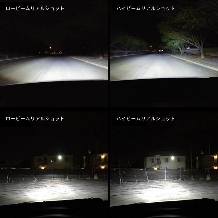 保証3年 LEDヘッドライト HB3/9005 新車検対応 切替タイプ CREE light source technology CHIP搭載 一体式 36W 6000Lm 6500K  DC9-32V 2個セット necc-f2-hb3｜anshinsokubai｜07