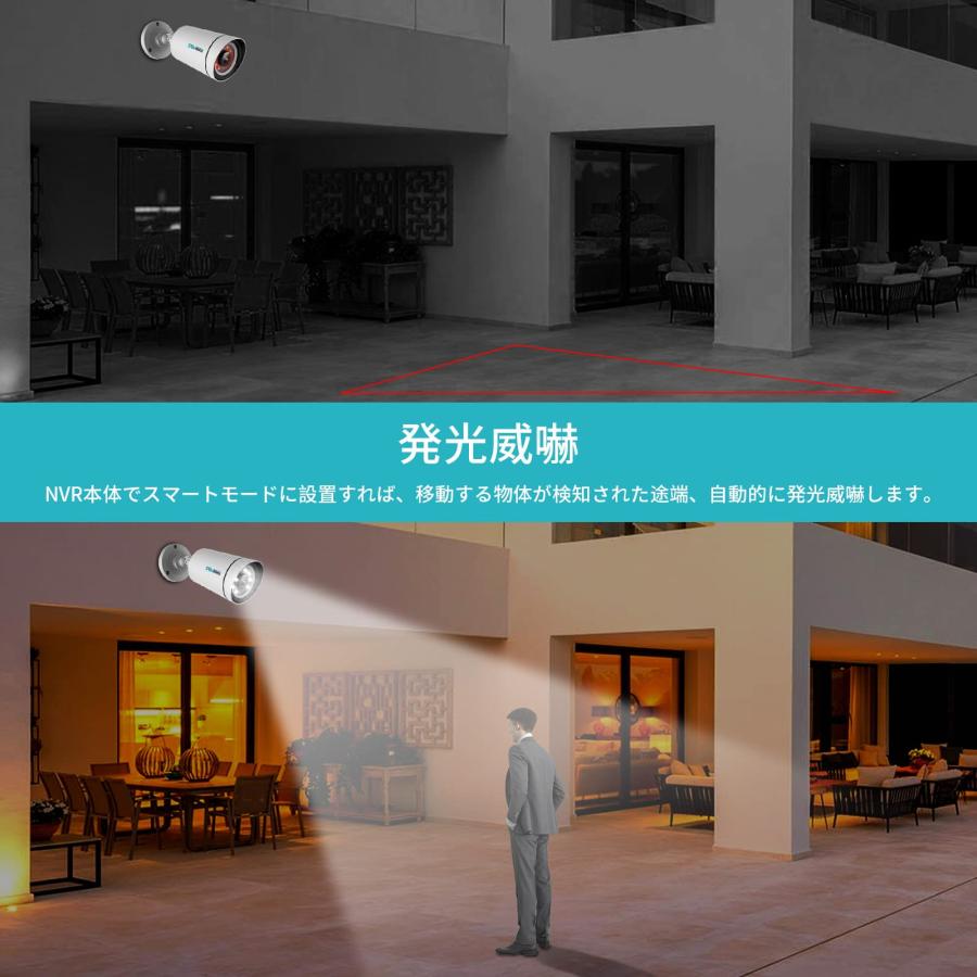 500万画素?POE有線接続】Sovmiku防犯カメラ poe給電 屋外 有線 500万画素?POE有線接続】Sovmiku防犯カメラ poe給電 屋外 有線