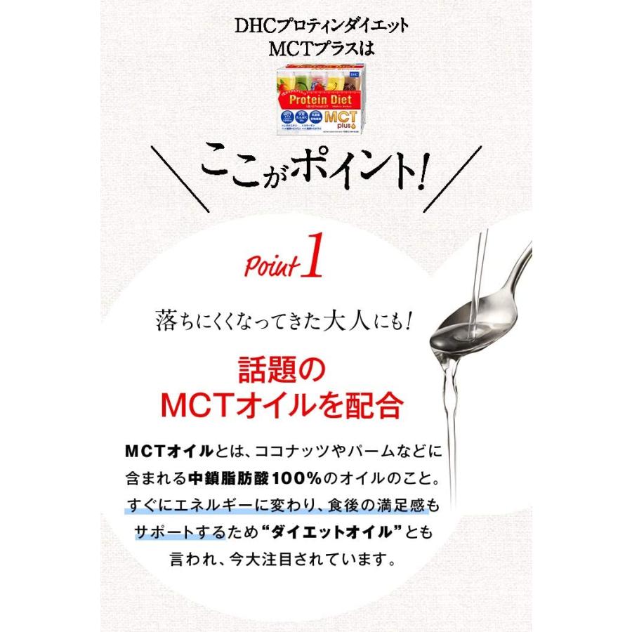 DHC プロティンダイエット MCTプラス 50g × 15袋入 プロテイン