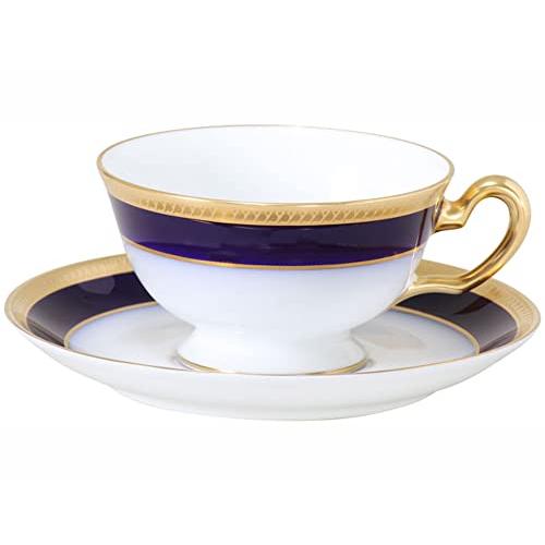 のり 26cmOKURA 4枚セットロイヤルブルークラウン 瑠璃片葉金蝕 瑠璃片葉金蝕 26cmミート皿