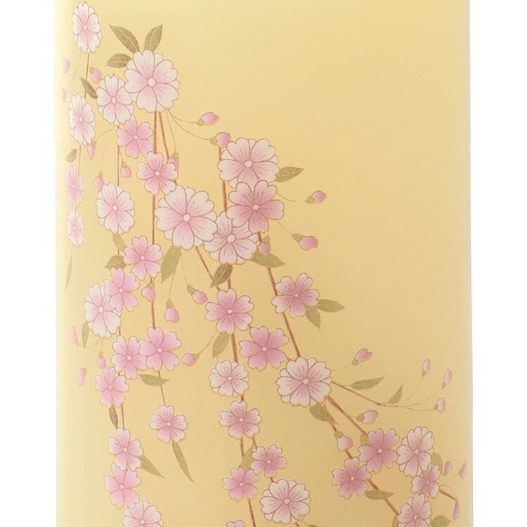 しだれ桜 Ledロ ソク Sサイズ カメヤマ いろはあかりs しだれ桜 単三電池2個おまけ 単品 御供 Ledろうそく 仏具 お盆 ギフト 盆提灯 転写絵ろうそく Ka S7687 00 庵心堂 通販 Yahoo ショッピング