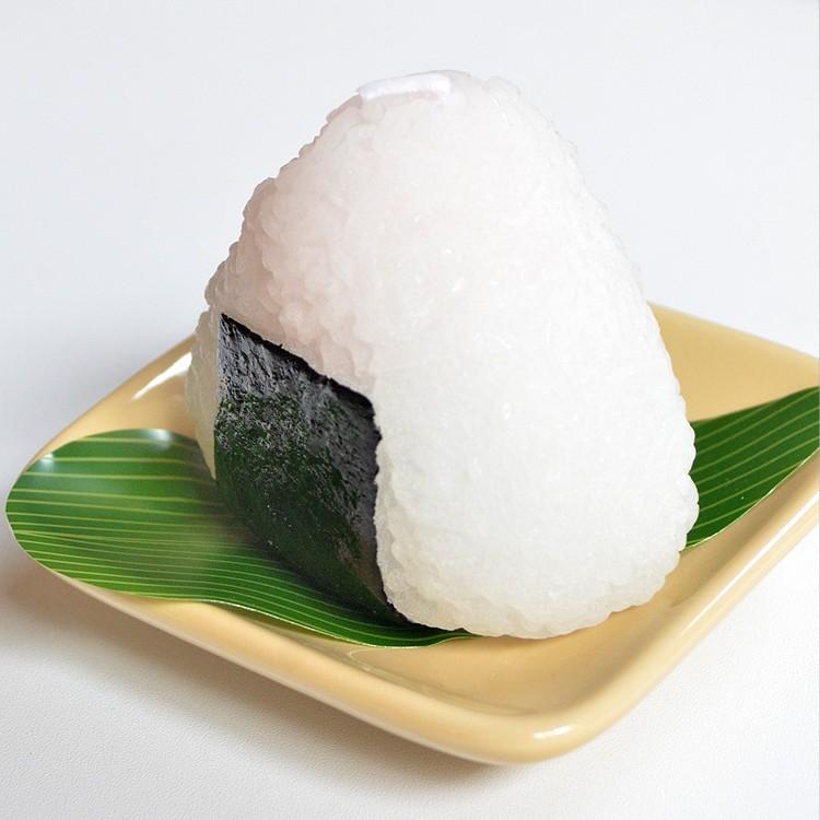 ろうそく 好物ローソク おむすびキャンドル 梅干入り レトロ ノスタルジー おにぎり 御供 お墓参り お彼岸 お盆 進物 電車 旅 故郷 ご飯 海苔 キャンドル Ka T8709 00 00 庵心堂 通販 Yahoo ショッピング