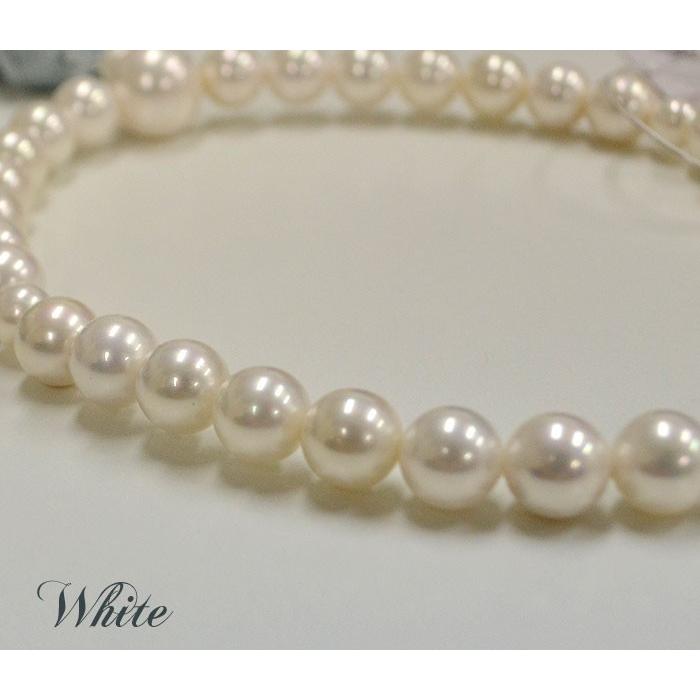 念珠 数珠 女性用略式念珠 貝パール ホワイト 8mm33玉 共仕立
