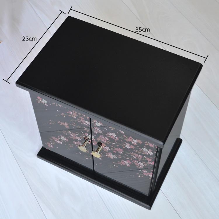 仏壇 コンパクト ミニ 小型 仏壇のみ 紀州蒔絵仏壇「しだれ桜 仏壇 コンパクト ミニ 小型 仏壇のみ 紀州蒔絵仏壇「しだれ桜