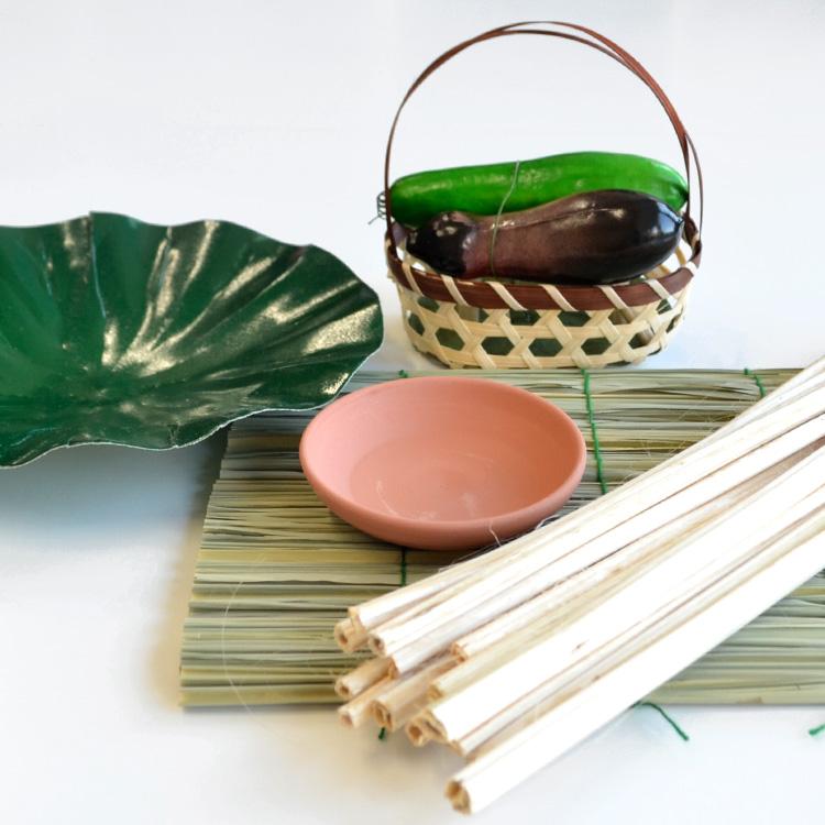 お盆 　セット お盆飾り 庵心堂オリジナル お盆 ミニセット 盆飾り 新盆 迎え火