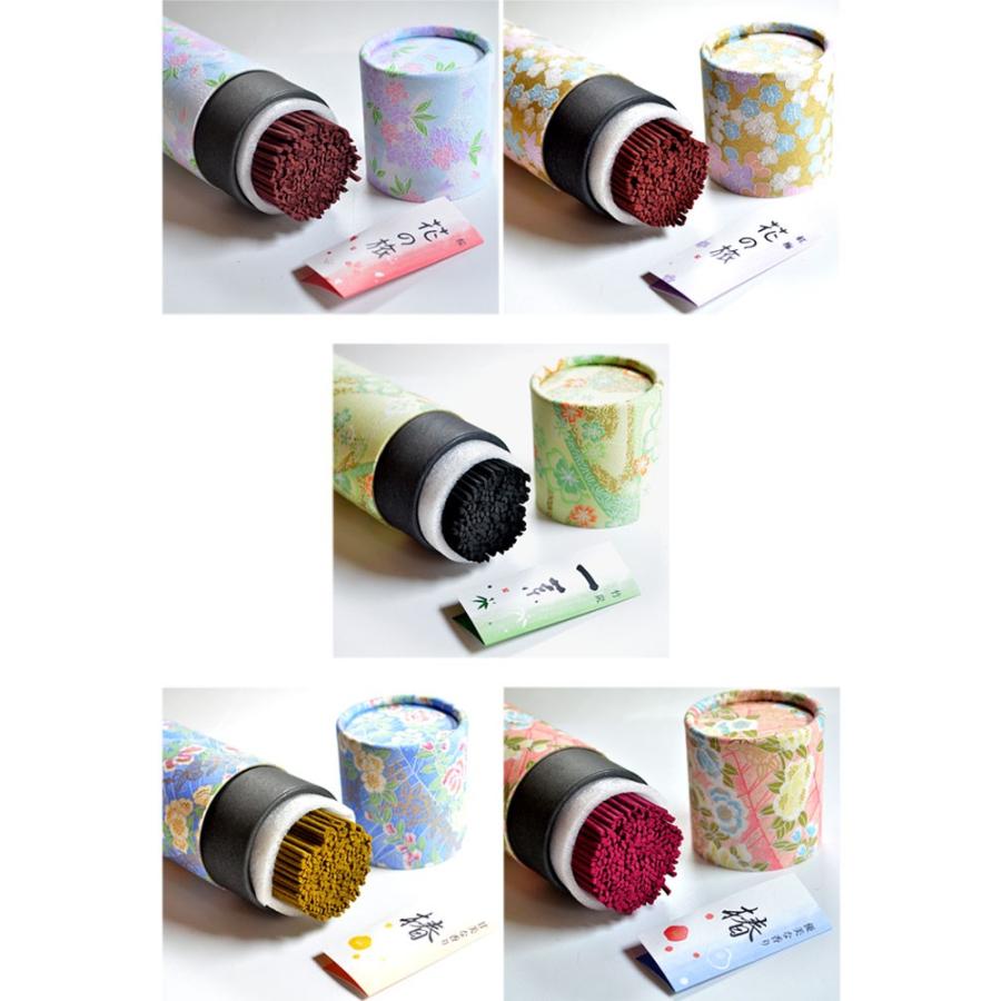 線香 ギフト贈答用 奥野晴明堂 花くらべ 5種アソート 紅梅 桜 一葉 椿  