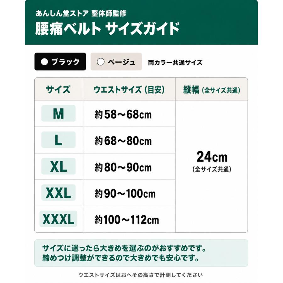 整体師監修 腰痛ベルト コルセット 腰痛コルセット 大きいサイズ 腰