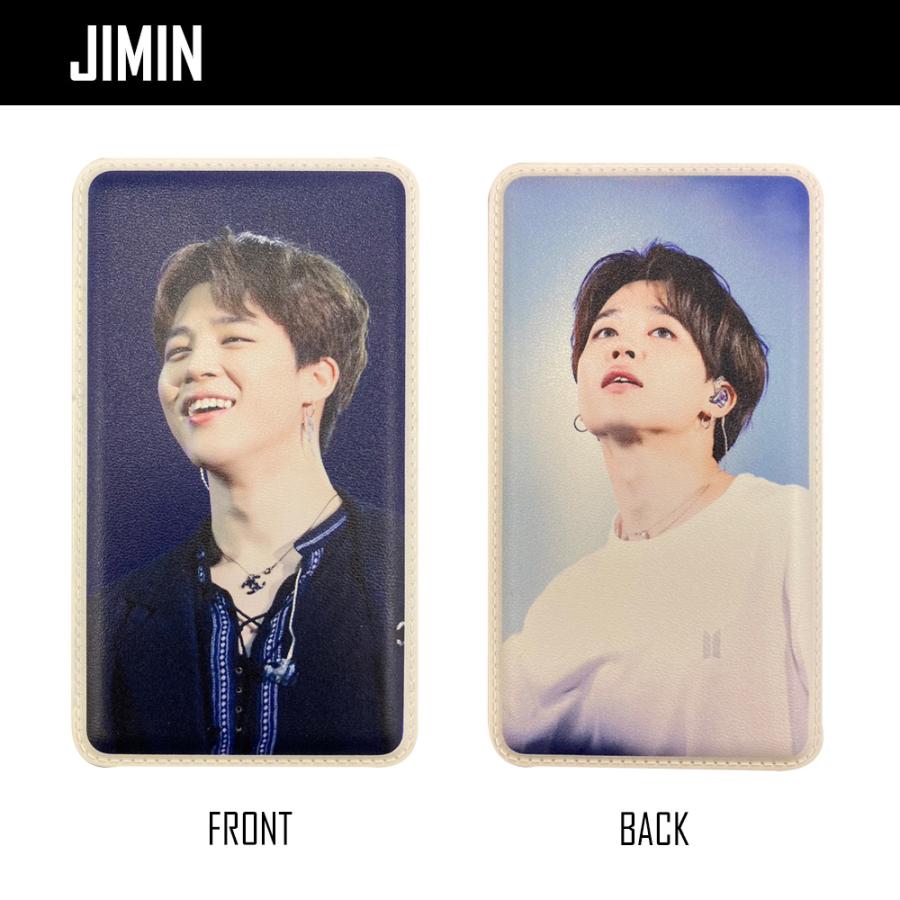 BTS モバイルバッテリー 10000mAh グク V ジミン ジン アイフォン