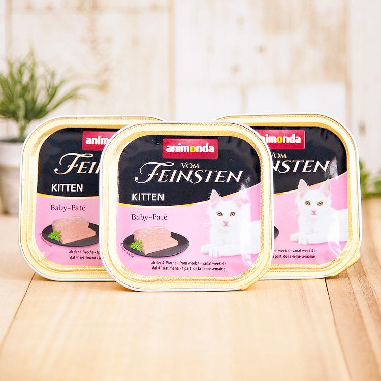 アニモンダ フォムファインステン ベビーパテ（離乳食） 猫用 100g×3個