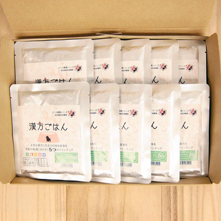 ピリカ薬膳 げんかつごはん（旧漢方ごはん）「木」鶏肉 犬用 80g×10袋