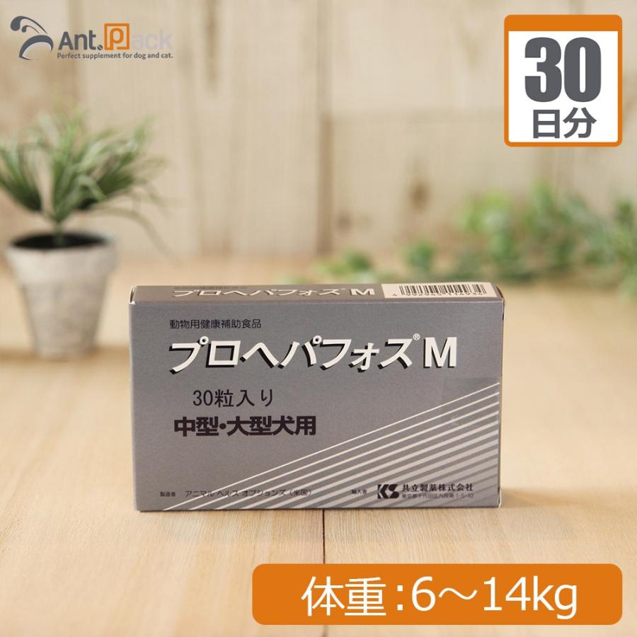 プロヘパフォスM (中型・大型犬用） 体重6kg〜14kg 1日1粒30日分 : Ant