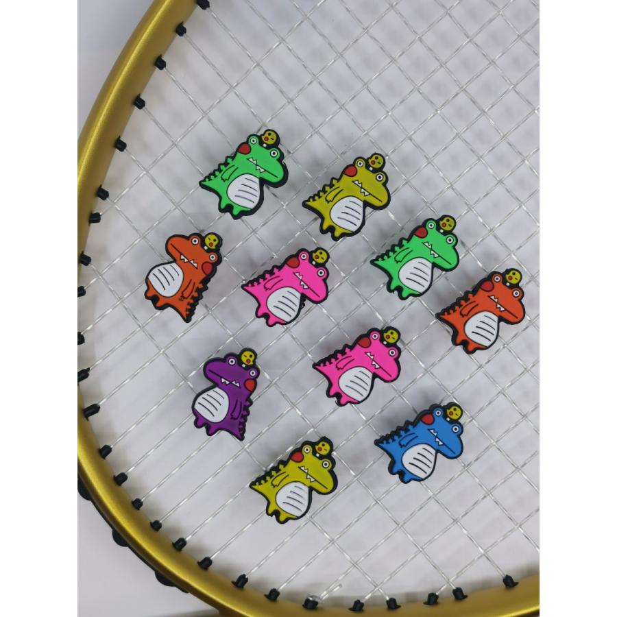 怪獣 テニスラケット 振動止め バイブレーション ストップ : アン