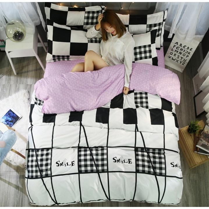 掛け布団カバー シングル ダブル クイーン 北欧絵柄 掛け布団カバー 4点セット 北欧デザイン |布団カバー|ベットシーツ|枕カバー|5t2279