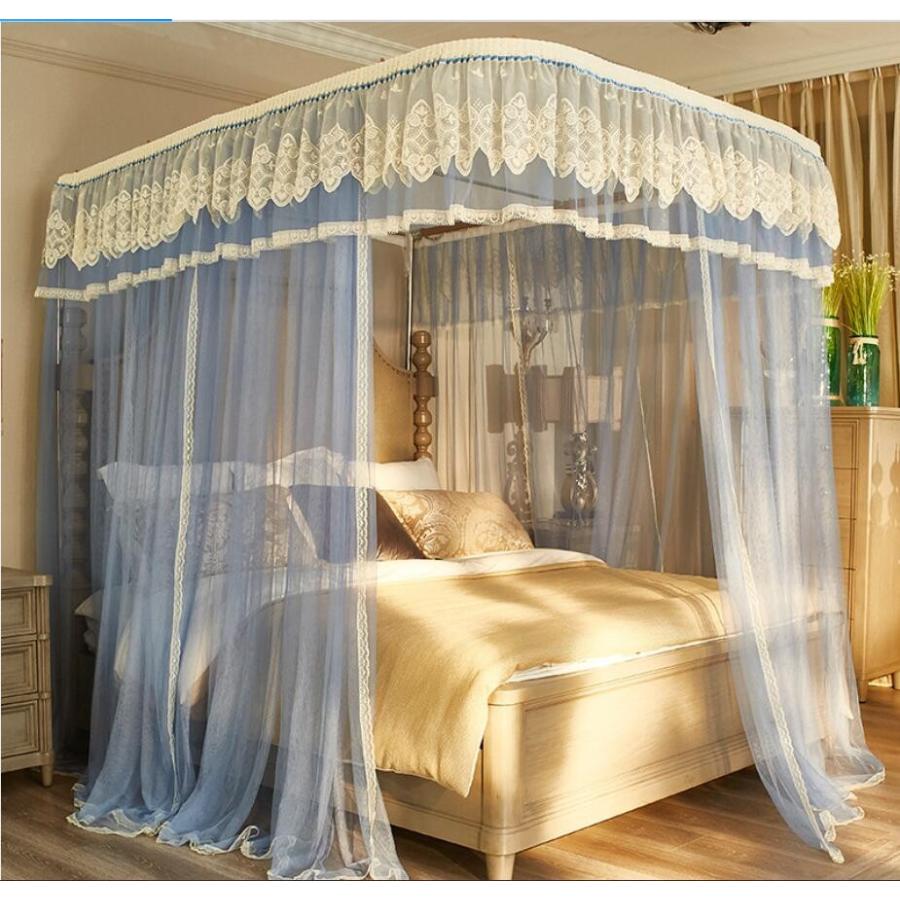 新発売の 蚊帳 かや カーテン おしゃれ 蚊屋 蚊対策 安眠 家族用 赤ちゃん用 ダブル クイーンサイズ お姫様風蚊帳 A103 注目の Kamatcatering Ae Kamat Ae