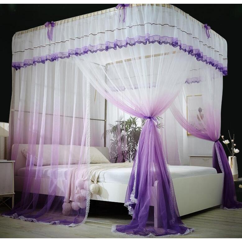 爆安プライス 蚊帳 かや カーテン おしゃれ 蚊屋 蚊対策 安眠 家族用 赤ちゃん用 ダブル クイーンサイズ お姫様風蚊帳 A384 全国組立設置無料 Aleefsurgical Com