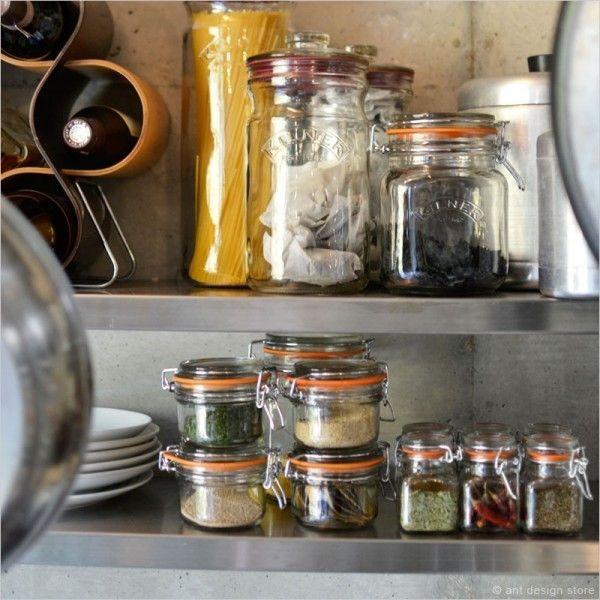 キルナー クリップトップジャー 1L KILNER ガラスジャー 1000ml 38-2017-00 お｜antdesignstore｜02