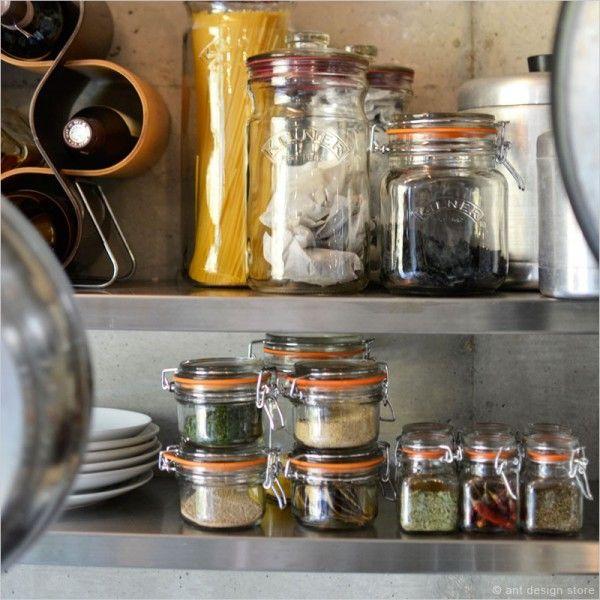 キルナー クリップトップジャー 125ml KILNER ガラスジャー 38-2020-00 おしゃれ｜antdesignstore｜02