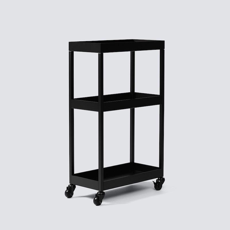 オススメ）イデアコ ideaco wagon 4020WG キャスター付ワゴン ブラック