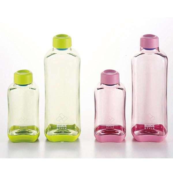 水筒 スポーツボトル ブロックスタイル PCアクアボトル 500ml ピンク