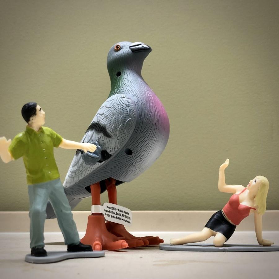 アクータメンツ ウィンドアップピジョン ハトのゼンマイおもちゃ Accoutrements Wind Up Peppy Pigeon は Acc アントデザインストア 通販 Yahoo ショッピング