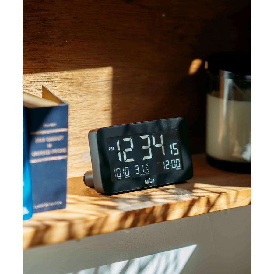 BRAUN（ブラウン） 時計 デジタルアラームクロック 目覚まし時計