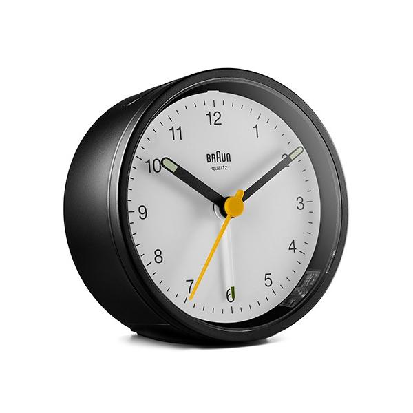 ブラウン 時計 BRAUN クラシックアナログアラームクロック 目覚し時計 ブラック ホワイト BC12｜antdesignstore｜03