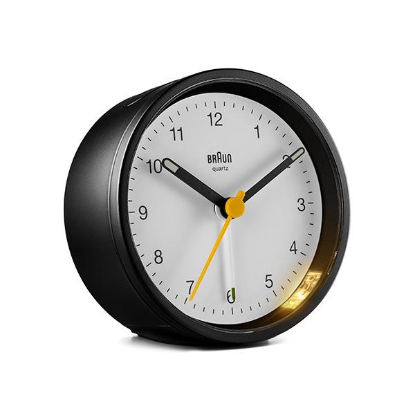 ブラウン 時計 BRAUN クラシックアナログアラームクロック 目覚し時計 ブラック ホワイト BC12｜antdesignstore｜04