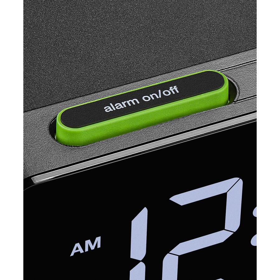 ブラウン 時計 BRAUN デジタルアラームクロック BC21B Digital Alarm Clock｜antdesignstore｜06