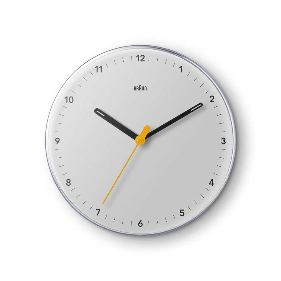BRAUN（ブラウン） 時計 ウォールクロック 掛け時計 BC26B BC26W