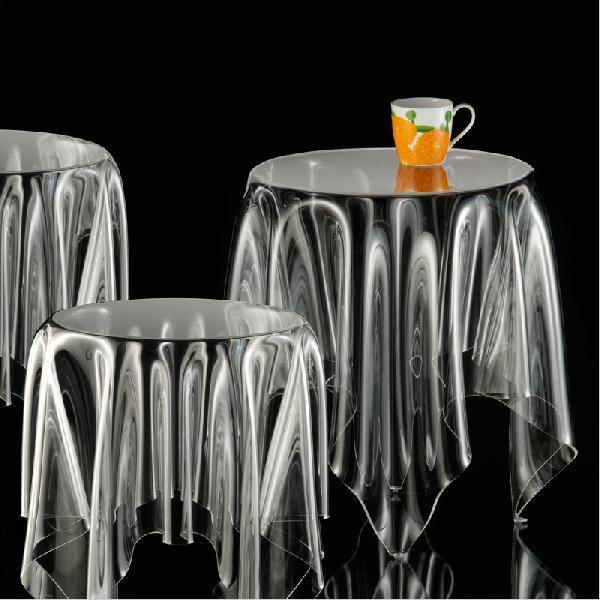 essey Grand Illusion サイドテーブル L クリア エッセイ グランド