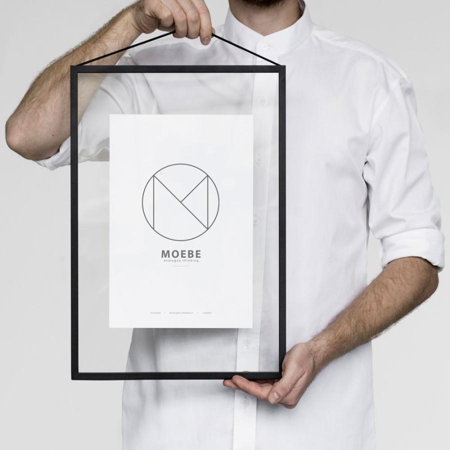 MOEBE ムーベ フレーム A3 ブラック FRAME FABA3北欧 ポスターフレーム アートフレー | MOEBE | 02