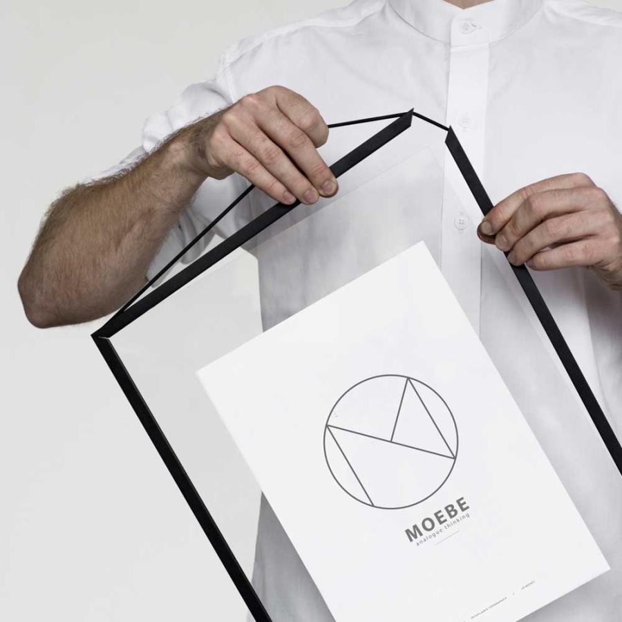 MOEBE ムーベ フレーム A3 ブラック FRAME FABA3北欧 ポスターフレーム アートフレー | MOEBE | 04