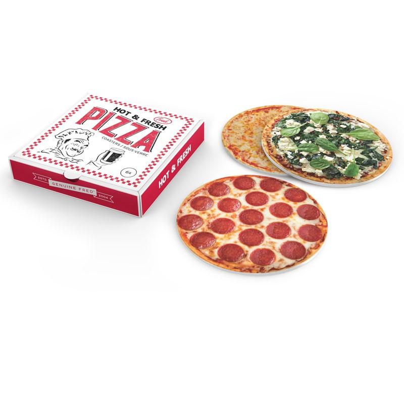 メール便可 フレッド ピザコースター 6枚セット おしゃれ かわいい 北欧 Fre アントデザインストア 通販 Yahoo ショッピング