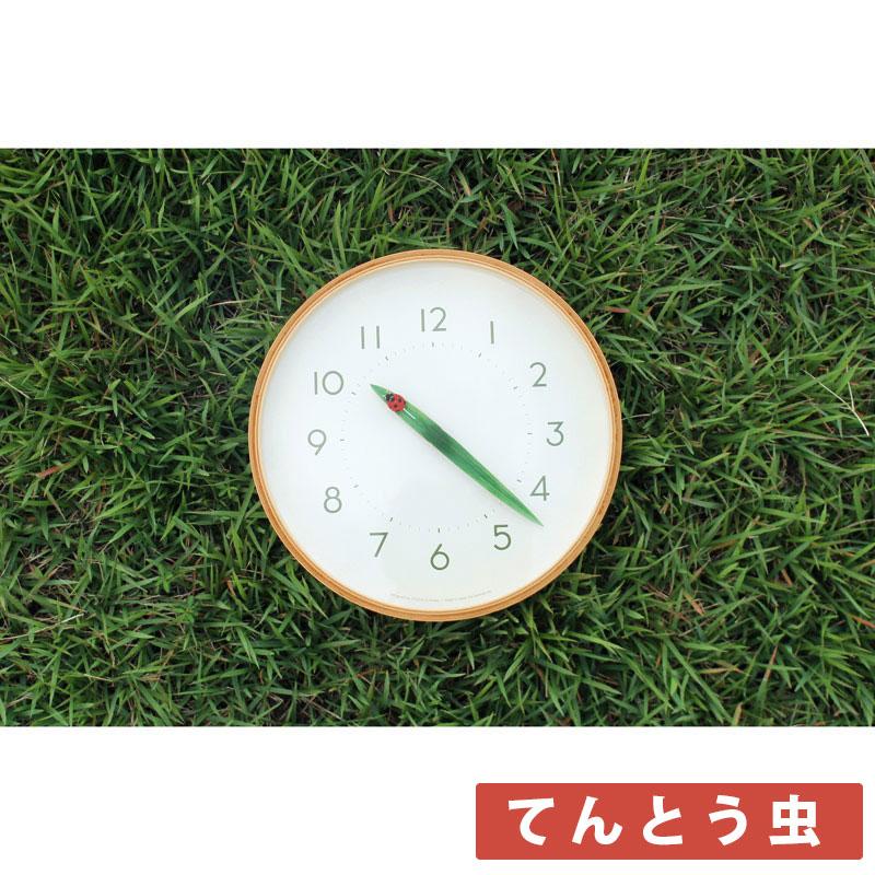 Lemnos（レムノス） とまり木の時計 てんとう虫 SUR18-16 TENTO