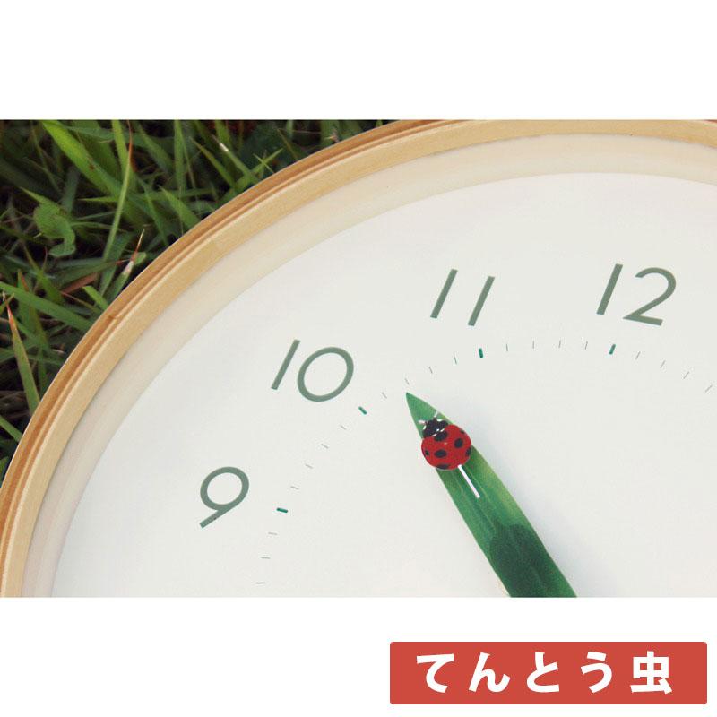 Lemnos（レムノス） とまり木の時計 てんとう虫 SUR18-16 TENTO
