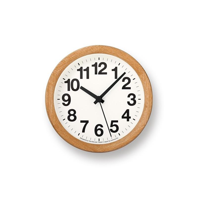 レムノス Lemnos Clock A Small ナチュラル YK15-03 NT 掛け時計 置き時計｜antdesignstore