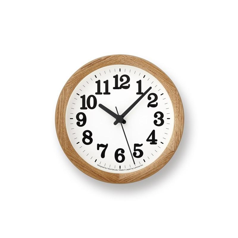 レムノス Lemnos Clock C Small ナチュラル YK15-05 NT 掛け時計 置き時計｜antdesignstore