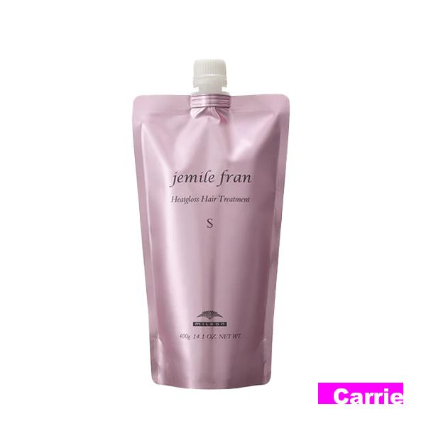 ミルボン ジェミールフラン ヒートグロス トリートメント S 400g 詰め替え用　6点セット　｜　ヘアトリートメント / さらさらタイプ MILBON（ミルボン） ジェミールフラン ヒートグロス トリートメント S