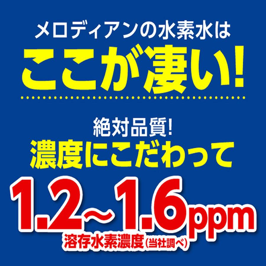 メロディアン 水素たっぷり天然水 250mL×40本入り（２ケース）軽減税率対象商品 送料無料｜ メロディアン パウチタイプ 水素水 水素｜antec35｜02