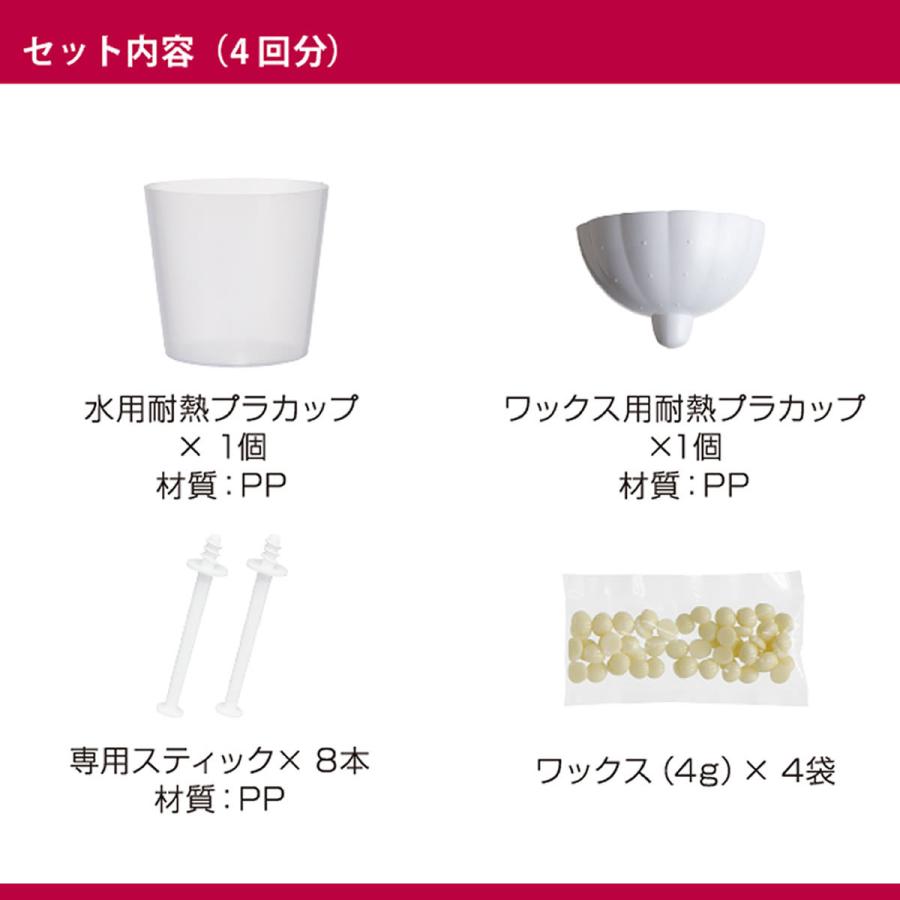 アイビル サボテンノーズワックス ホームケアセット 【4回分】HOME CARE SET ｜ 送料無料 鼻毛 ワックス  鼻毛脱毛 ブラジリアンワックス｜antec35｜02