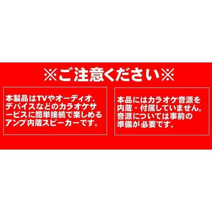 カラオケ サウンドプロ TKMI-002 ワイヤレスマイク2本付き アンプ内蔵スピーカー 木目調デザイン｜antel-store｜02