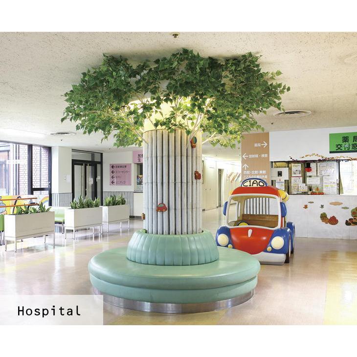 光の楽園 パームツリー 1.3m（ポリ製） 2238A200 光触媒 人工観葉植物